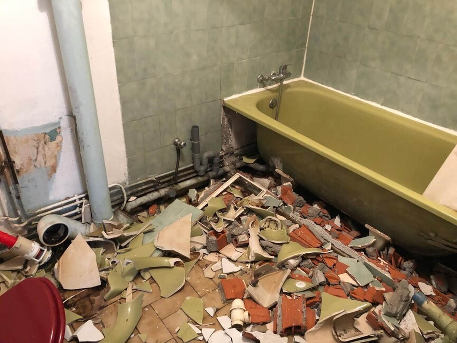 Bathroom Demolition